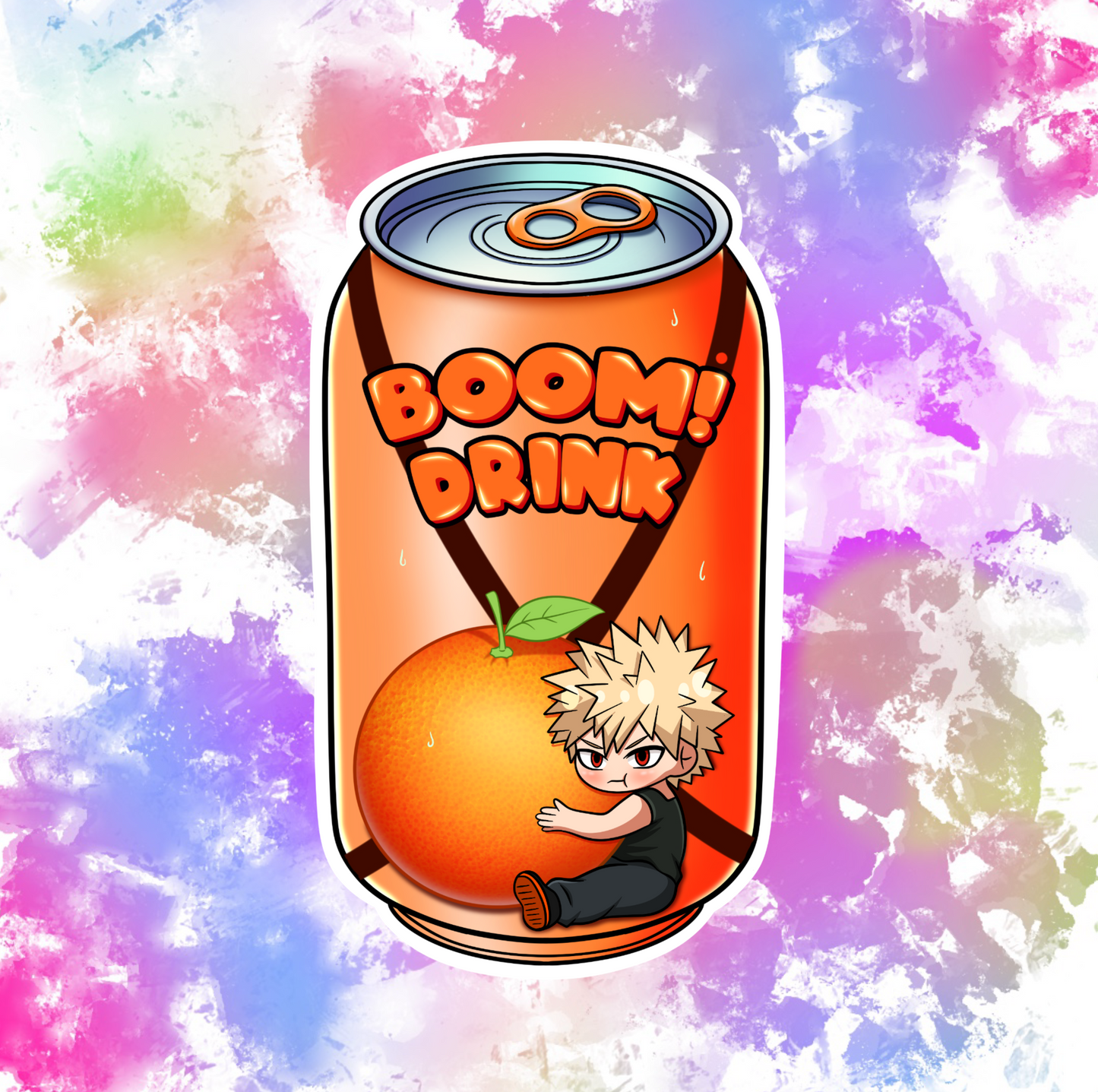 Sticker canette