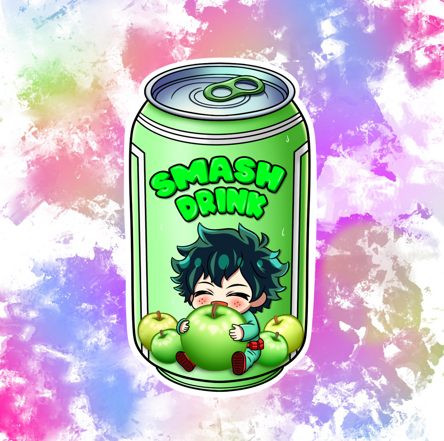 Sticker canette