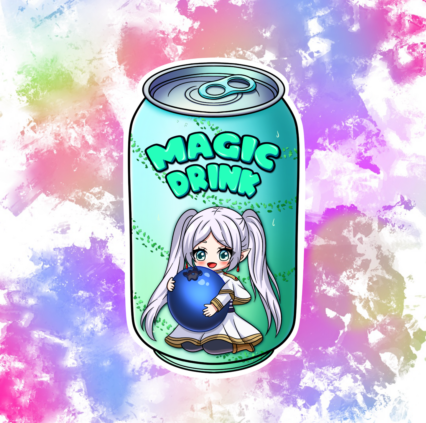 Sticker canette