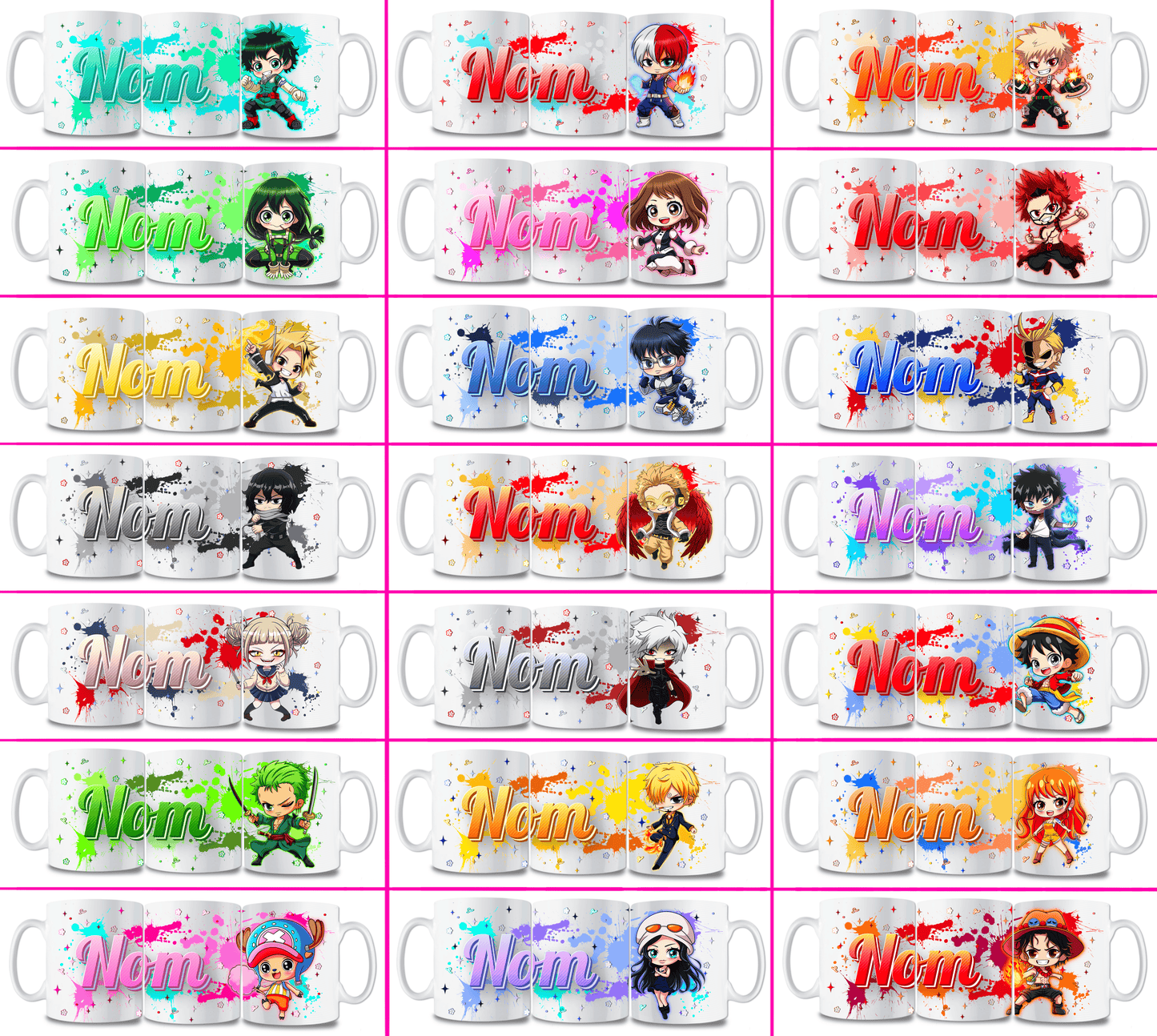 MUG personnalisé (NOM)