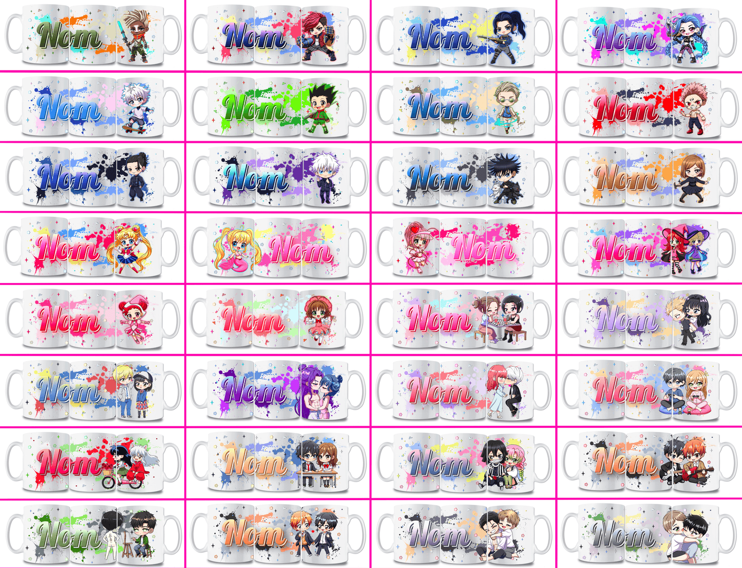 MUG personnalisé (NOM)