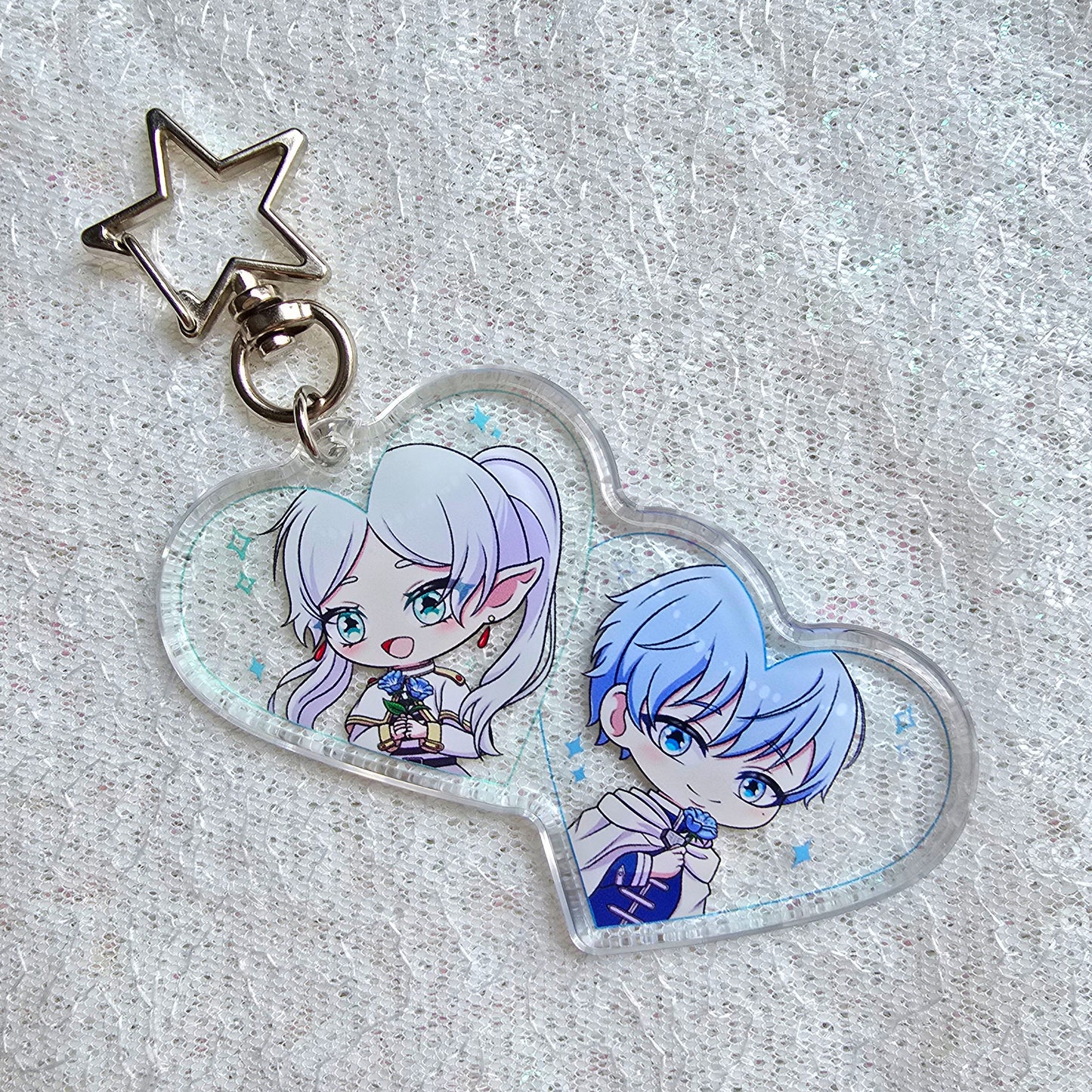 Porte-clé heart shojo