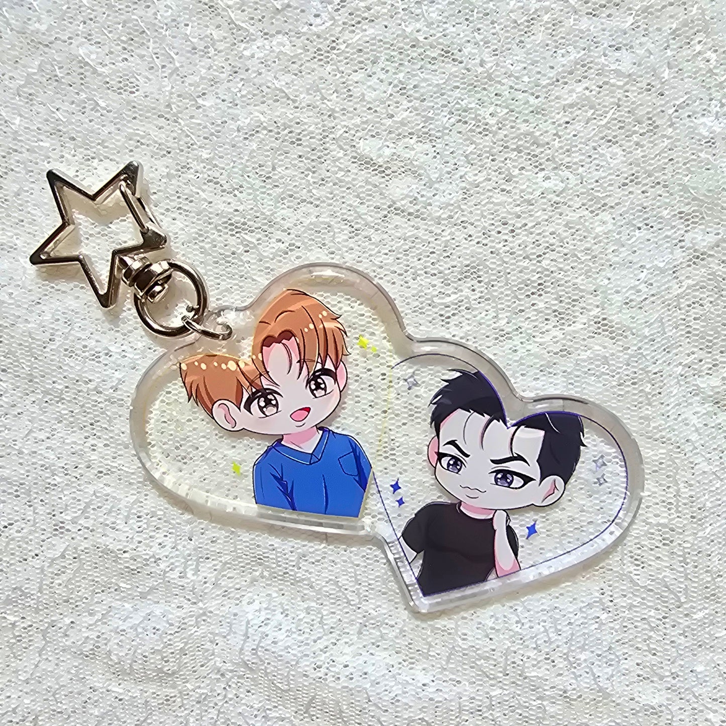 Porte-clé heart BL